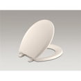 thumbnail image 1 of Kohler K-4662-55 Lustra Quick-Release Round-Front Toilet Seat - Innocent Blush, 1 of 2