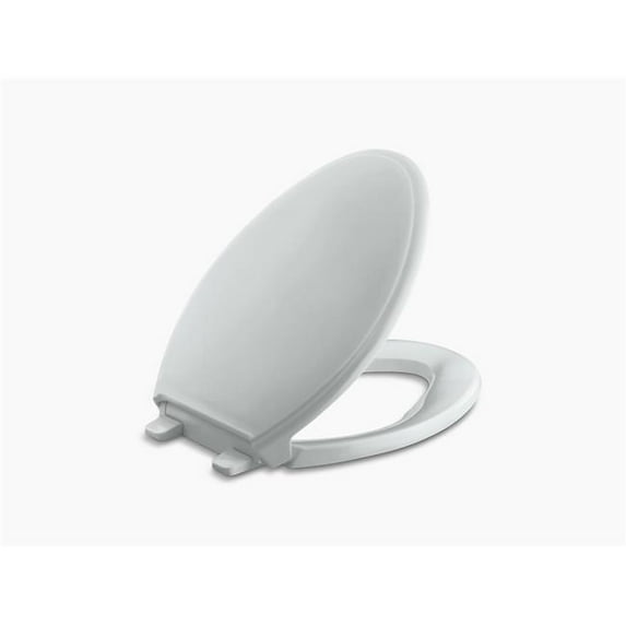 Kohler K-4733-95 Glenbury Q3 Advantage Quiet-Close Elongated Toilet Seat - Grey