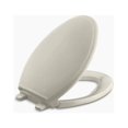 thumbnail image 1 of Kohler K-4733-G9 Glenbury Q3 Advantage Quiet-Close Elongated Toilet Seat - Sandbar, 1 of 7