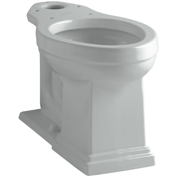 Kohler K-4799 Tresham 1.28 Gpf Elongated Comfort Height Toilet Bowl Only - Grey