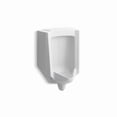 thumbnail image 1 of Kohler 4991-ERSS-0 High Efficiency Wall-Hung Urinal, 0.125 to 1.0 Rear GPF protective Spud - White, 1 of 1