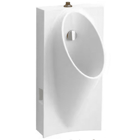 Kohler K-5244-ET-0 Steward 0.125 GPF High-Efficiency Urinal in White