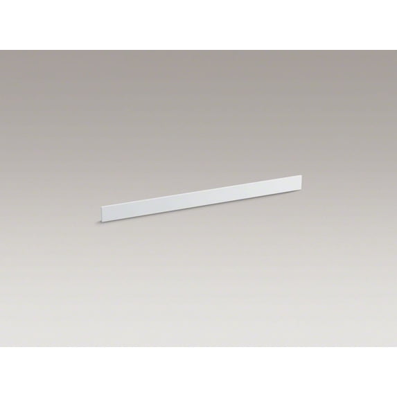 Kohler K-5447-S33 49 in. Solid & Expressions Backsplash Kitchen Sink - White Expressions