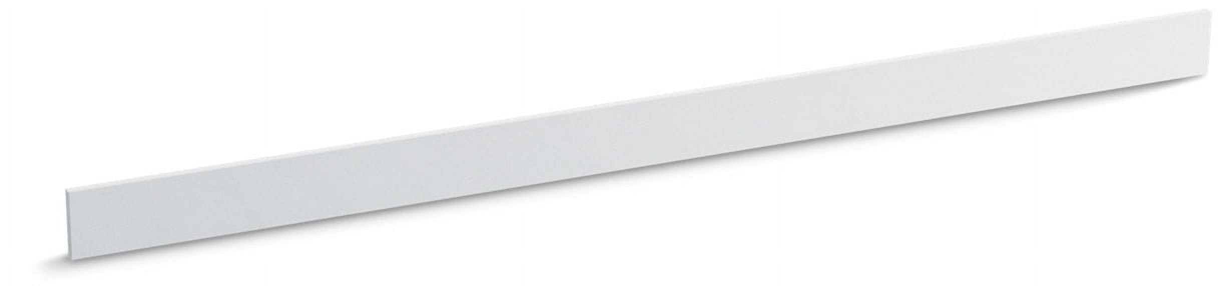 Kohler K-5448-S33 61 in. Solid & Expressions Backsplash, White ...