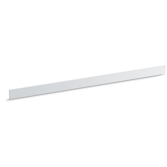 Kohler K-5448-S33 61 in. Solid & Expressions Backsplash, White Expressions