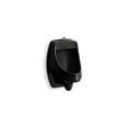 thumbnail image 1 of Kohler 5452-ET-7 0.125 GPF Top Spud Washout Half-Stall Urinal - Black, 1 of 2