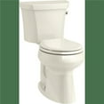 thumbnail image 1 of Kohler K-5481-UR-96 Highline 1.28 GPF Two Piece Round Chair Height Toilet with Right Hand Lever & Insulated Tank - Less Seat, Biscuit, 1 of 1