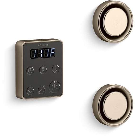 Kohler K-5558 Invigoration Tandem Steam Control Kit - Bronze