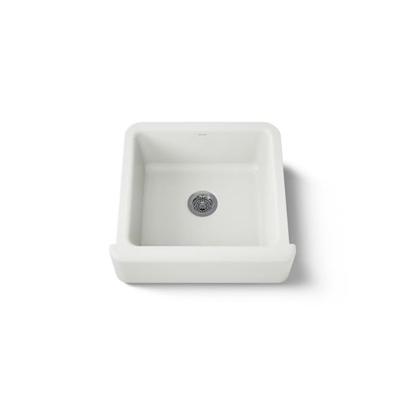 Kohler 5665-NY 23.5 in. Undermount Single Bowl Farmhouse Kitchen Sink - Dune