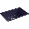 thumbnail image 1 of Kohler K-5708 Iron/Tones 27" Undermount Or Drop In Single Basin Cast Iron Kitchen Sink -, 1 of 7