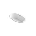 thumbnail image 1 of Kohler 5714-GH-0 59.75 x 35.75 in. Underscore Drop-In Heated Bubblemassage Air Bath - White, 1 of 7