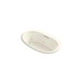 thumbnail image 1 of Kohler 5714-JH-96 60 x 36 in. Underscore Drop-In Heated Whirlpool Bath - Biscuit, 1 of 7
