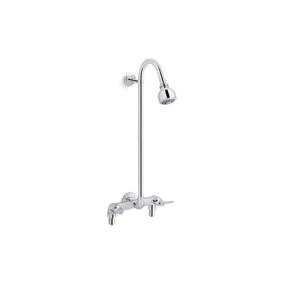 Kohler 630T40-4AG-CP 1.75 GPM Industrial Exposed Shower - Polished Chrome