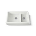 thumbnail image 1 of Kohler 6426-NY 36 in. Smart Divide Undermount Double Bowl Farmhouse Kitchen Sink with Short Apron - Dune, 1 of 7