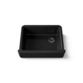 thumbnail image 1 of Kohler 6487-7 29.75 in. Undermount Single Bowl Farmhouse Kitchen Sink - Black, 1 of 7