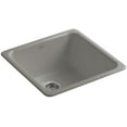 thumbnail image 1 of Kohler K-6587 Iron Tones 20-7/8" Drop In Single Basin Cast Iron Kitchen Sink - Cashmere, 1 of 7