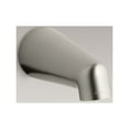 thumbnail image 1 of Kohler K-6854 Solid Brass Standard Non-Diverter Bath Spout - Nickel, 1 of 3