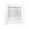 thumbnail image 1 of Kohler 706004-L-ABV 62 x 59.62 in. Levity Sliding Bath Door with 0.25 in. Thick Crystal Clear Glass - Anodized Brushed Bronze, 1 of 7