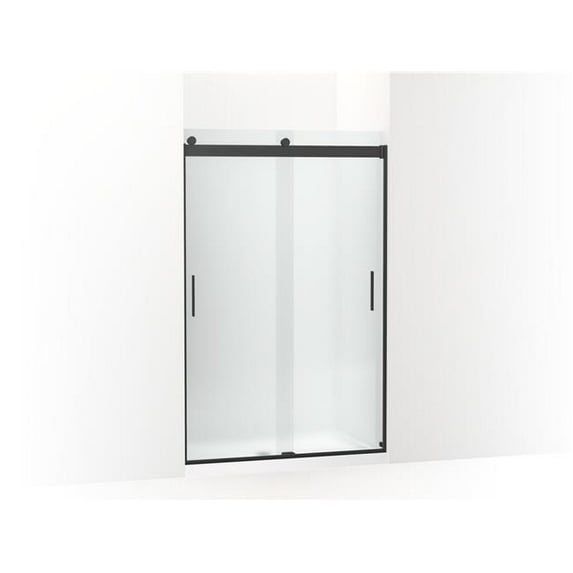 Kohler 706008-D3-BL 74 x 47.62 in. Levity Sliding Shower Door with 0.25 in. Thick Frosted Glass - Matte Black
