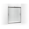 thumbnail image 1 of Kohler 706009-D3-ABZ 74 x 59.62 in. Levity Sliding Shower Door with 0.25 in. Thick Frosted Glass & Blade Handles - Anodized Dark Bronze, 1 of 7