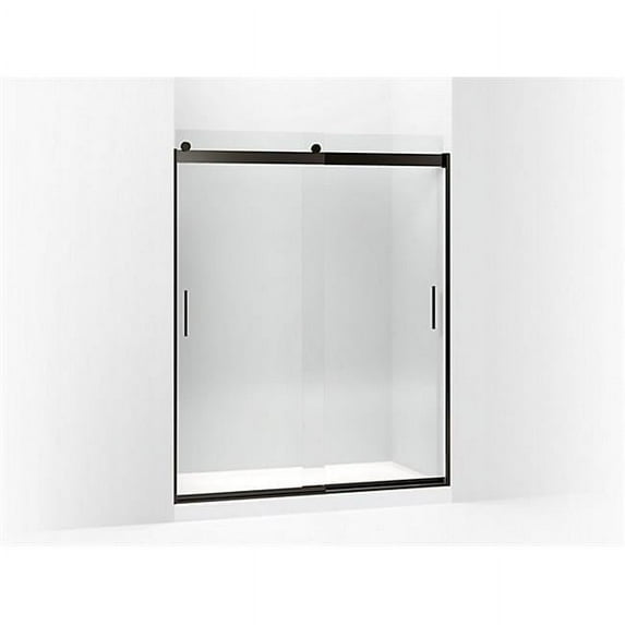 Kohler K-706009-L Levity 74" High X 59-5/8" Wide Bypass Semi Frameless Shower Door -