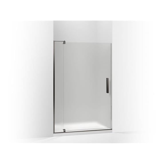 Kohler 707551-D3-ABZ 70 x 48 in. Revel Pivot Shower Door with 0.31 in. Thick Frosted Glass - Anodized Dark Bronze