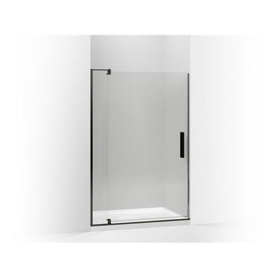 Kohler 707551-L-ABZ 70 x 0.312 in. Revel Thick Glass Pivot Shower Door - Anodized Dark Bronze