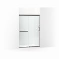 thumbnail image 1 of Kohler 707606-6L-BL 70.5 x 47.62 in. Elate Sliding Shower Door with 0.25 in. Thick Crystal Clear Glass - Matte Black, 1 of 7