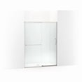 thumbnail image 1 of Kohler 707607-6L-MX 70.5 x 53.62 in. Elate Sliding Shower Door with 0.25 in. Thick Crystal Clear Glass - Matte Nickel, 1 of 7