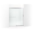 thumbnail image 1 of Kohler 707608-6D3-SH 70.5 x 59.62 in. Elate Sliding Shower Door with 0.25 in. Thick Frosted Glass - Bright Silver, 1 of 7
