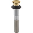 thumbnail image 1 of Kohler K-7124-2MB Pop-Up Clicker Drain without Overflow - Vibrant Brushed Moderne Brass, 1 of 6