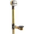 thumbnail image 1 of Kohler  Drain for Sok Overflowing Bath, Vibrant Brushed Nickel, 1 of 4