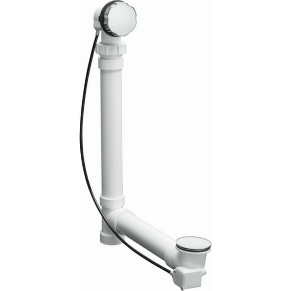 KOHLER Clearflo Cable Bath Drain in Polished Chrome