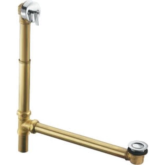 Kohler 7223-CP 2-Person Sok Bath Drain & Pop-Up - Polished Chrome