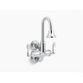 thumbnail image 1 of Kohler K-730T70-4Ar Triton Bowe Cannock 12 GPM Double Handle Laundry Faucet - Chrome, 1 of 2