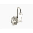 thumbnail image 1 of Kohler K-730T70-4Ar Triton Bowe Cannock 12 GPM Double Handle Laundry Faucet - Nickel, 1 of 2