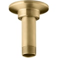 thumbnail image 1 of Kohler K-7396-2MB 3 in. Ceiling-Mount Rainhead Arm & Flange, Vibrant Brushed Moderne Brass, 1 of 4