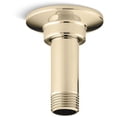 thumbnail image 1 of Kohler 7396-AF 3 in. Ceiling Mount Single Function Rain Head Arm & Flange - Vibrant French Gold, 1 of 4
