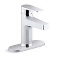 thumbnail image 1 of Kohler K-74021-4 Taut 1.2 GPM Single Hole Bathroom Faucet - Chrome, 1 of 5