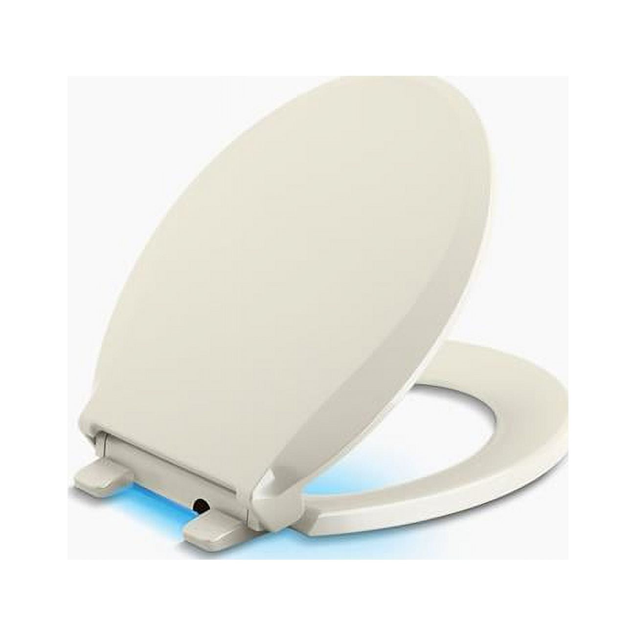 Kohler K-75758-96 Cachet Nightlight Q3 Quick-Close Round-Front Toilet ...