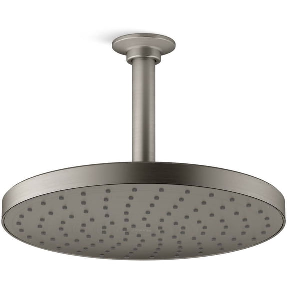 Kohler K-76465 Awaken 2 GPM Single Function Rain Shower Head - Nickel
