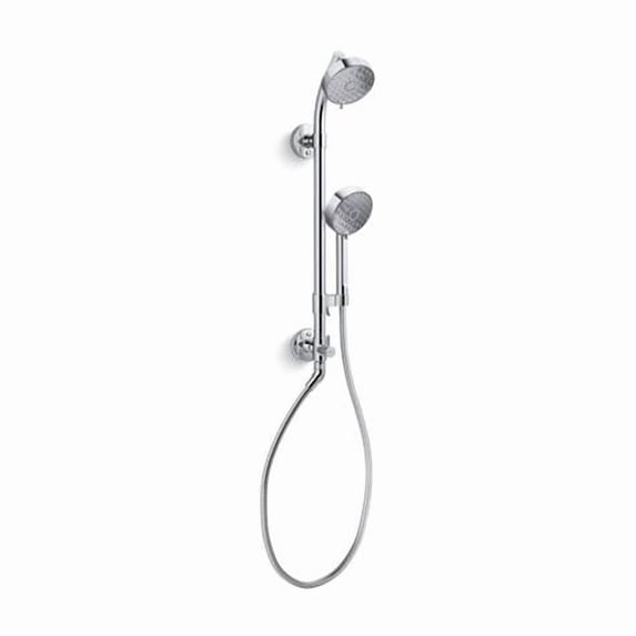 Kohler 76471-G-CP Hydrorail-S Shower Column Kit, 1.75 GPM - Polished Chrome