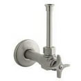 thumbnail image 1 of Kohler 7653-BN 0.5 in. Angle Supply with Cross Stop Handle & Rigid Vertical Tube - Vibrant Brushed Nickel, 1 of 1