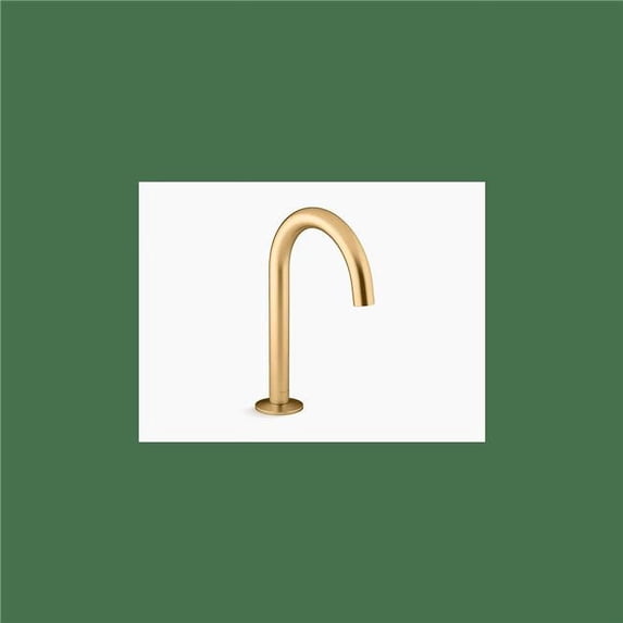 Kohler K-77967 Components 1.2 GPM Single Hole Bathroom Faucet - Vibrant Brushed Moderne