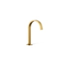 thumbnail image 1 of Kohler 77968-2MB Ribbon Design Bathroom Sink Faucet Spout, 1.2 GPM - Vibrant Brushed Moderne Brass, 1 of 5