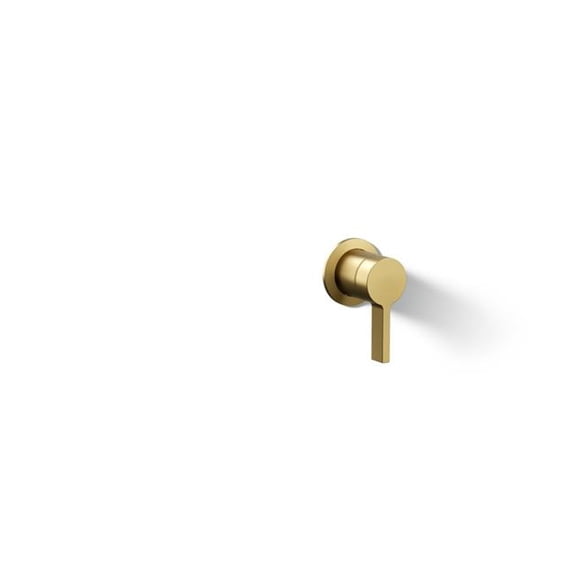 Kohler 77980-4-2MB Wall Mount Bathroom Sink Faucet Handle - Vibrant Brushed Moderne Brass