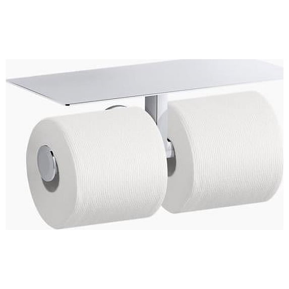 Kohler K-78384 Components Wall Mounted Euro Toilet Paper Holder - Chrome