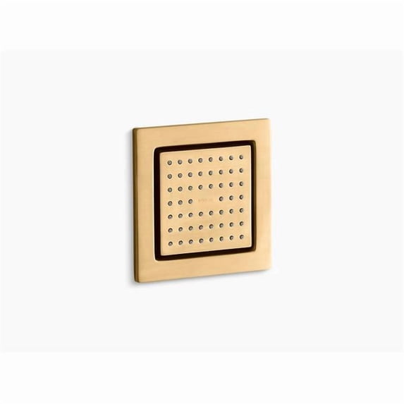 Kohler K-8002 Watertile Square Single Square Metal Body Spray – - Vibrant Brushed Moderne
