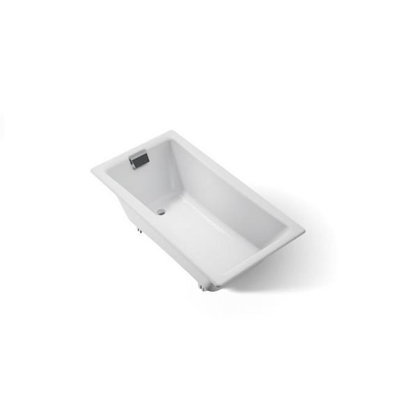 Kohler 850-95 60 x 32 in. Tea-for-Two Drop-In Bath - Ice Gray