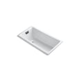 thumbnail image 1 of Kohler 852-GHBN-0 60 x 32 in. Tea-for-Two Drop-In Heated Bubblemassage Air Bath - White, 1 of 7